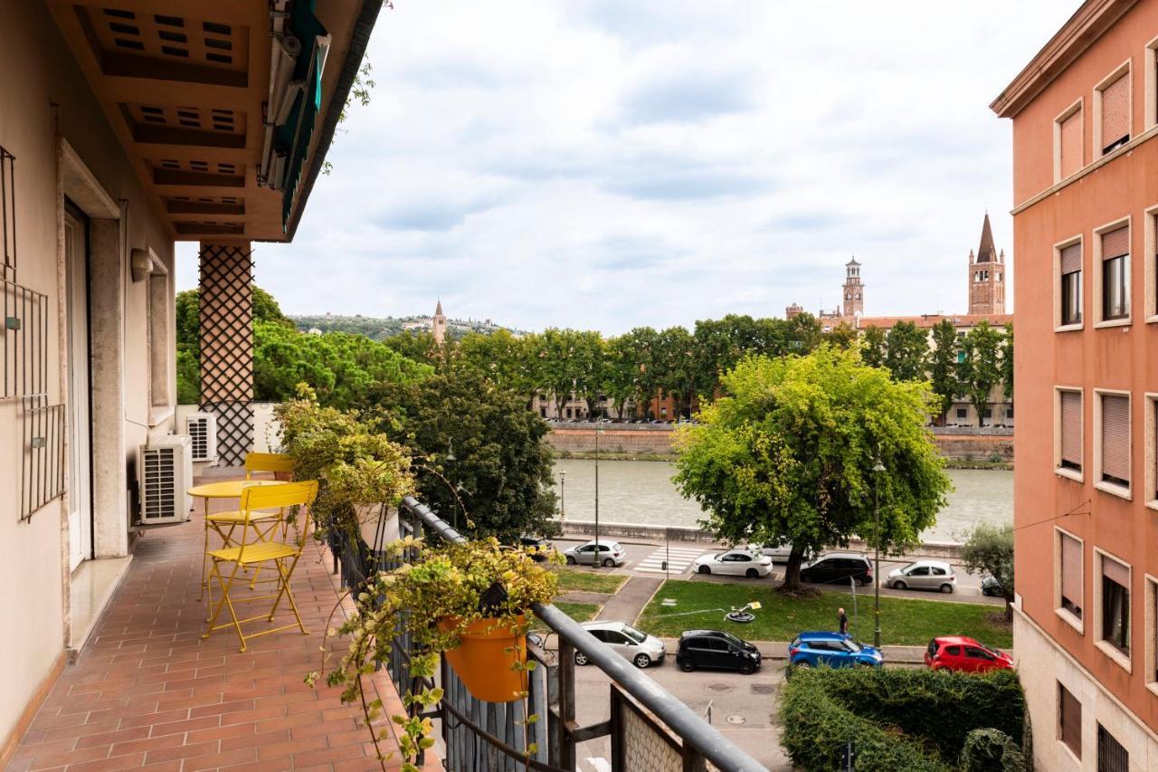 Riverview Luxury Flat Verona Eksteriør billede